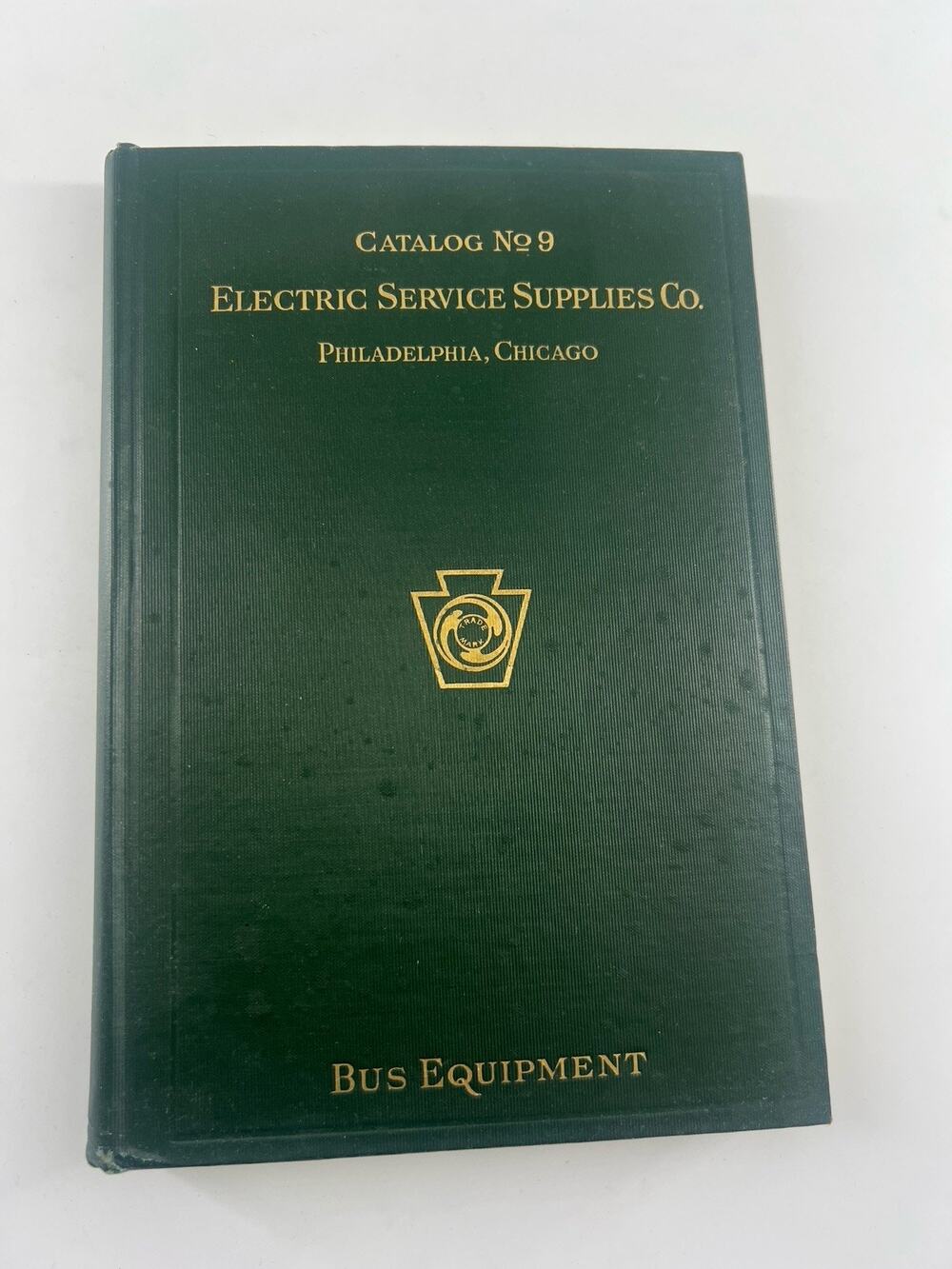 Catalog No9 Electric Service Supplies Co Philidelphia, Chicago Bus Equip 1926 Bk